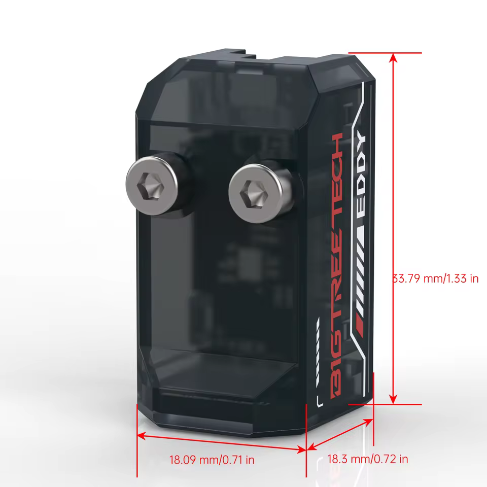 BTT Eddy probe seen from the front